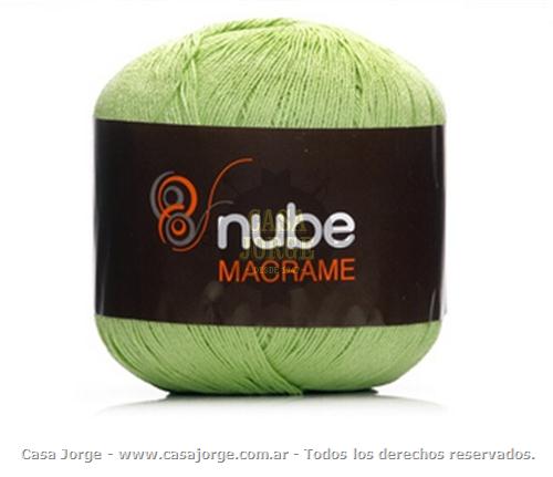 LANAS NUBE EN OVILLO MACRAME POR KILO